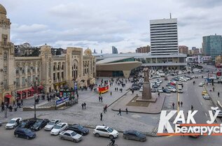 Район железнодорожного вокзала Баку